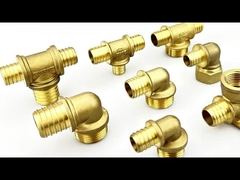 Pex Compression Fittings Tee มีขนาดและรูปร่างที่แตกต่างกัน ISO17484-1 2006 8 AS4176.8-2010