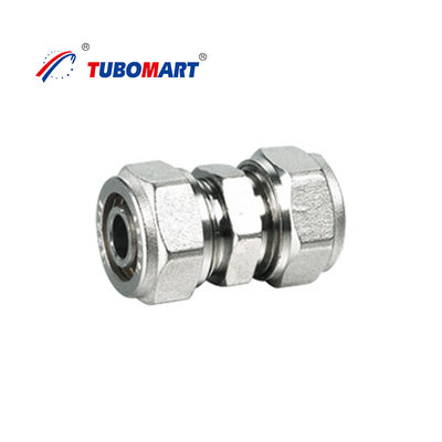 ทนทาน Pex ท่อ Quick Connect Fittings โครม Plated สําหรับระบบประปา