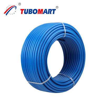 จําหน่ายน้ํา สีแดงและสีน้ําเงิน Pex ท่อ 80 100 160 PSI ติดต่อข้าม Polyethylene ท่อ