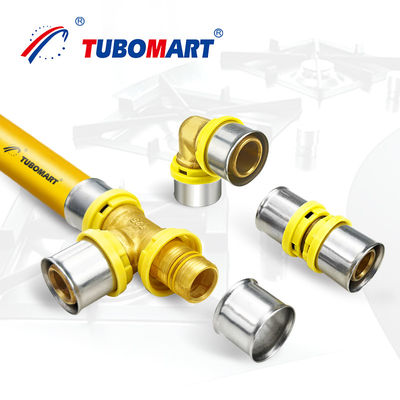 16 มม - 32 มม Pex Tube Fittings เอลโค้ท Quick Connect Fittings เครื่องประปา