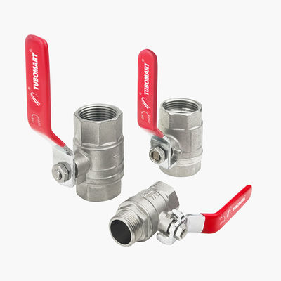 OEM วาล์วกลมแก๊ส LPG ทองแดงมือที่กําหนดเองสําหรับการใช้งานที่อยู่อาศัย