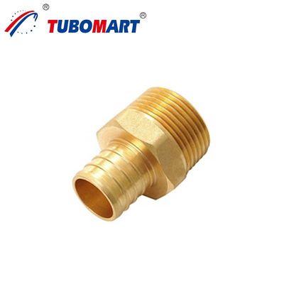 ระบบประปา 1/2 นิ้ว Pex Crimp Fittings ความต้านทานต่อการกัดกร่อน