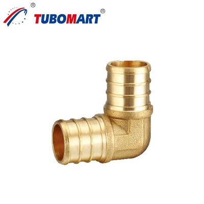 สายประปา Pex ประเภทพาณิชย์ที่อยู่อาศัย เครื่องเชื่อมต่อ Crimp ทนทานต่อการกัดกร่อน