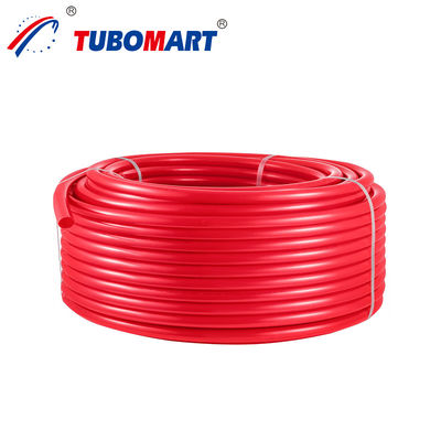 DN 16mm - 32mm PEX ท่อน้ําสลับเชื่อมต่อพอลิเอธิลีนแดง PEX ท่อ