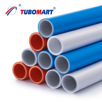 ท่อน้ํา Pex สีขาว สีแดง สีน้ําเงิน DN 16mm - 32mm สายต่อต่อ Polyethylene Pex