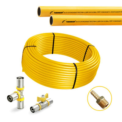 การปิดดี Customized 100m / รอลล์ PEX Al ท่อแก๊ส PEX อลูมิเนียม ท่อแก๊ส ระบบ OEM
