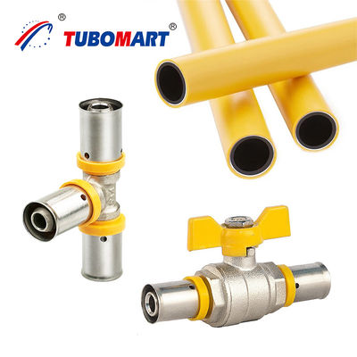 ทองแดงก๊าซ PEX AL PEX พายพ์ปริสต์ Fittings สําหรับ OEM การกําหนดเอง ISO รับรอง OEM