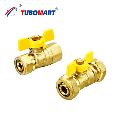 การสนับสนุนที่กําหนดเอง ODM วาล์วท่อแก๊สทองแดงสําหรับระบบแก๊ส 1/2 