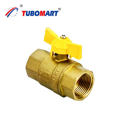 ผู้ผลิต OEM TUBOAMRT Factory HPB58-3A วาล์วลูกหมัดทองแดงสําหรับระบบแก๊ส