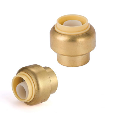 OEM ขายร้อน คุณภาพสูง ทองเหลืองท่อ Fittings Shark Bite ทองเหลืองท่อ Fittings ยก Fit Fittings ISO