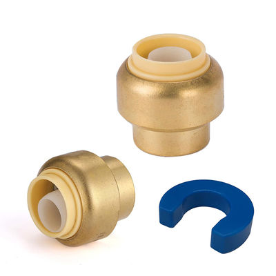 Tubomart เครื่องทําความร้อนพื้น Pex Push In Fittings PEX-AL-PEX รองรับการเชื่อมต่อด้วย Push To Connect