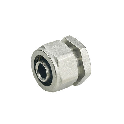 สีทองแดง หรือ นิเคิล Fittings การบด Pex สําหรับ Pex Al Pex ISO17484-1/AS4176.8 ใบรับรอง NPT/ BSP ประเภทเส้น