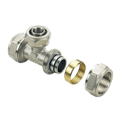 การติดตั้งง่าย Pex Quick Connect Fittings สําหรับระบบแก๊สและน้ํา ประเภทการเชื่อมต่อการบด