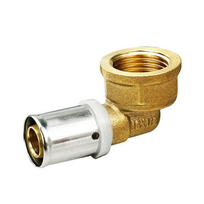 OEM ง่ายในการติดตั้ง Pex Press Fittings ด้วย ODM และ ISO90001 การรับรองสําหรับระบบน้ําแก๊ส