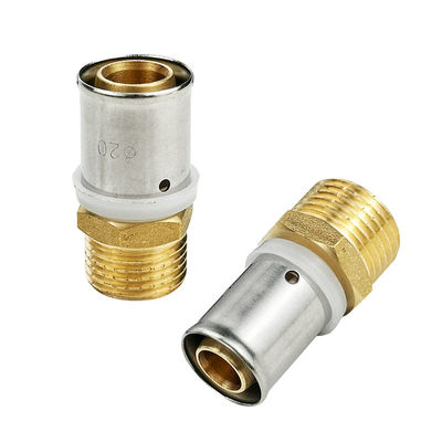 PEX เครื่องประปาทองแดง Butt weld ท่อพิมพ์ Fittings TH ประเภท 20mm 32mm 40mm พิมพ์ Casting Fitting