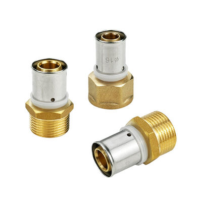 Watermark Copper 16mm Pex Pipe Crimp Brass Press Fitting Expander Slide Fitting for Pex Pipe Press Welding Pipe Fitting