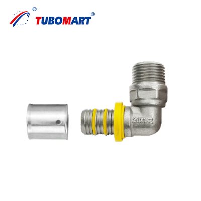 การรับรองคุณภาพเชื่อมต่อกับ Pex Al Pex พรีสท่อ ทองแดงสําหรับระบบน้ําแก๊ส