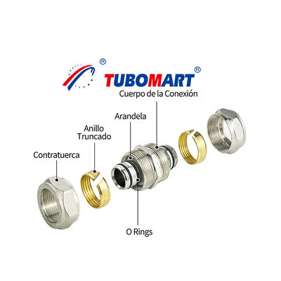 ขนาดที่กําหนดเอง สายพัดลมทองแดงโกหก ท่อแก๊สสําหรับ Pex Al Pex ท่อหญิง