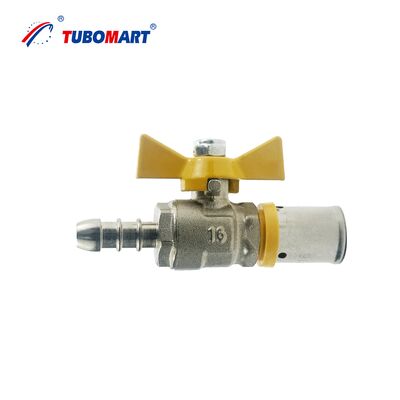 OEM PRESS GAS HOSE BALL VALVE BATTERFLY HANDLE S1216*8 สายเชือกหาง 8 มม.และ 10 มม.สําหรับการใช้แก๊ส