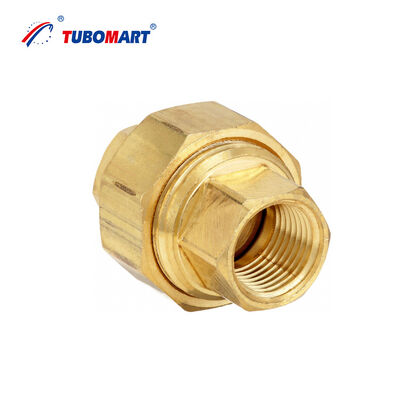 ข้อต่อคุณภาพสูงของ TUBOMART OEM 3/4 ข้อต่อเกลียว ข้อต่อเกลียวตัวเมียเป็นตัวผู้สำหรับระบบท่อน้ำ