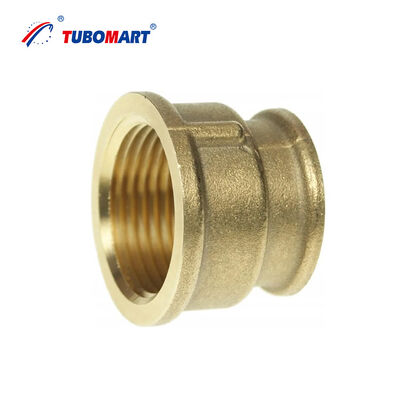 ขายร้อน TUBOMART OEM โรงงานตรง ทองแดง BSP อุปกรณ์ประกอบ Nickel Plated Double Female Straight Union แก้ไขปายน้ํา